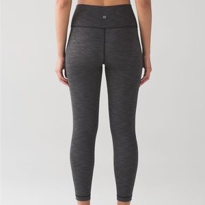 Lululemon Heathered Black High times